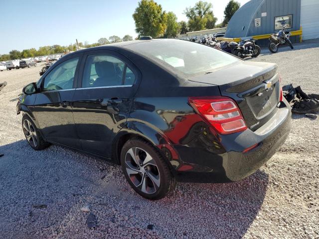 1G1JF5SB9K4125159 - 2019 CHEVROLET SONIC PREMIER BLACK photo 2