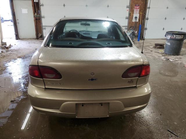 1G1JC524727267826 - 2002 CHEVROLET CAVALIER BASE BEIGE photo 6