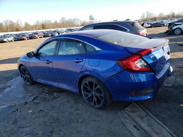 2HGFC2F81KH507659 - 2019 HONDA CIVIC SPORT 蓝色 照片 2