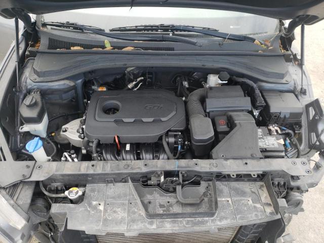 5NMS23AD5KH090366 - 2019 HYUNDAI SANTA FE SE GRAY photo 12