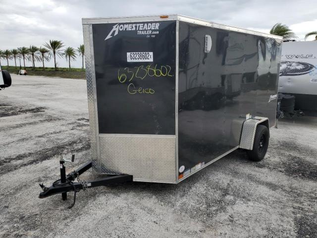 5HABE1213MN102654 - 2021 TRAIL KING TRAILER BLACK photo 2