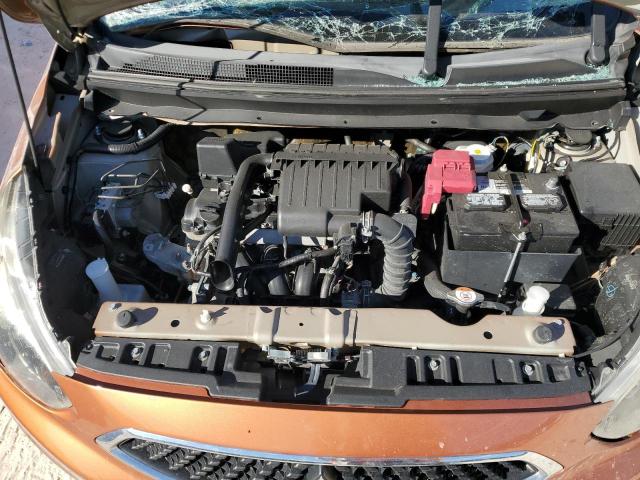 ML32A4HJ5HH015037 - 2017 MITSUBISHI MIRAGE SE ORANGE photo 11