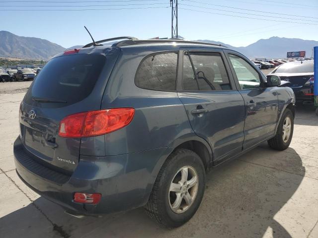 5NMSG73D37H078374 - 2007 HYUNDAI SANTA FE GLS BLUE photo 3