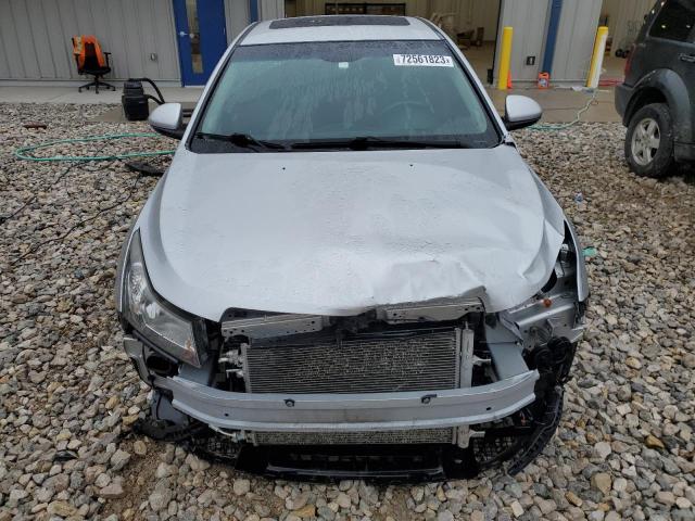 1G1PE5SB2E7339278 - 2014 CHEVROLET CRUZE LT SILVER photo 5