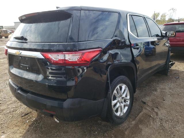 1GNEVFKW5LJ164801 - 2020 CHEVROLET TRAVERSE LS BLACK photo 3