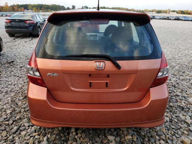 JHMGD38687S043804 - 2007 HONDA FIT S 橙色 照片 6