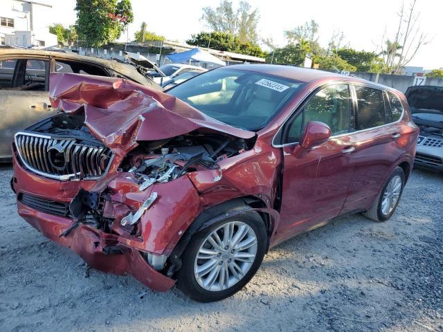 LRBFXBSA3JD056501 - 2018 BUICK ENVISION PREFERRED 勃艮第红 照片 1