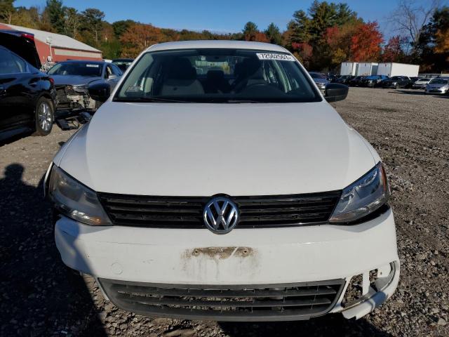 3VW2K7AJ8EM306559 - 2014 VOLKSWAGEN JETTA BASE WHITE photo 5