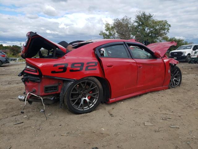 2C3CDXEJ3FH816933 - 2015 DODGE CHARGER SRT 392 RED photo 3