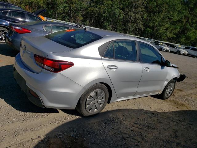 3KPA24AB2KE237511 - 2019 KIA RIO S SILVER photo 3