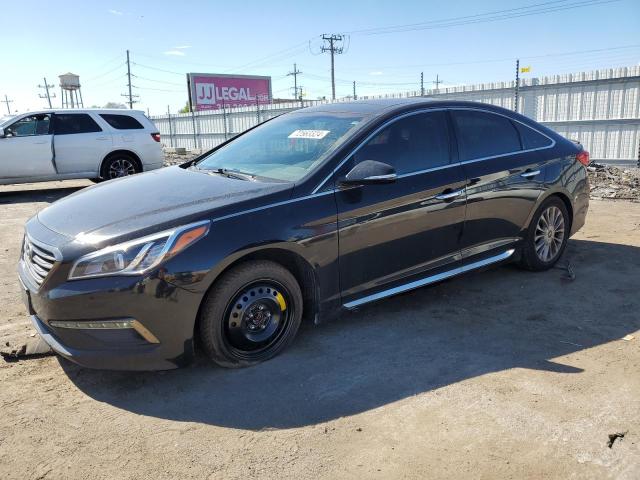 5NPE34AF1FH085689 - 2015 HYUNDAI SONATA SPORT BLACK photo 1