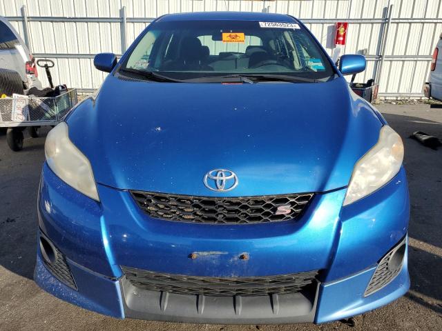 2T1KE4EE8AC036984 - 2010 TOYOTA COROLLA MA S BLUE photo 5