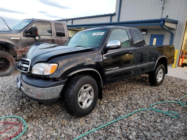 5TBRT3419YS025449 - 2000 TOYOTA TUNDRA ACCESS CAB შავი ფოტო 1
