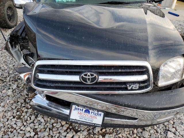 5TBRT3419YS025449 - 2000 TOYOTA TUNDRA ACCESS CAB შავი ფოტო 11