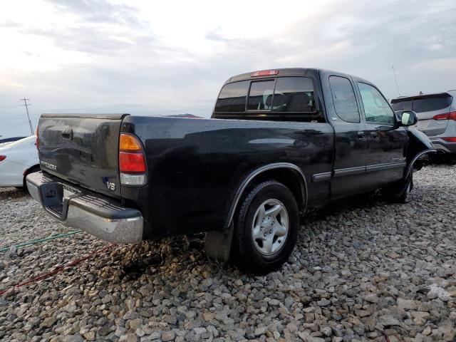 5TBRT3419YS025449 - 2000 TOYOTA TUNDRA ACCESS CAB შავი ფოტო 3