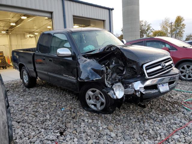 5TBRT3419YS025449 - 2000 TOYOTA TUNDRA ACCESS CAB შავი ფოტო 4