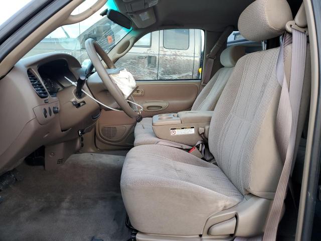 5TBRT3419YS025449 - 2000 TOYOTA TUNDRA ACCESS CAB შავი ფოტო 7