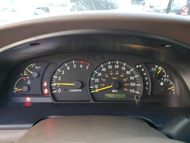 5TBRT3419YS025449 - 2000 TOYOTA TUNDRA ACCESS CAB შავი ფოტო 9