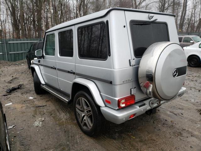 WDCYC3KF0HX273983 - 2017 MERCEDES-BENZ G 550 SILVER photo 2