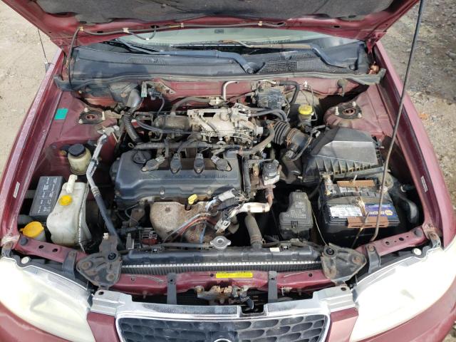 3N1CB51D21L441383 - 2001 NISSAN SENTRA XE RED photo 11