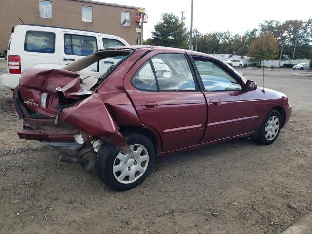 3N1CB51D21L441383 - 2001 NISSAN SENTRA XE RED photo 3