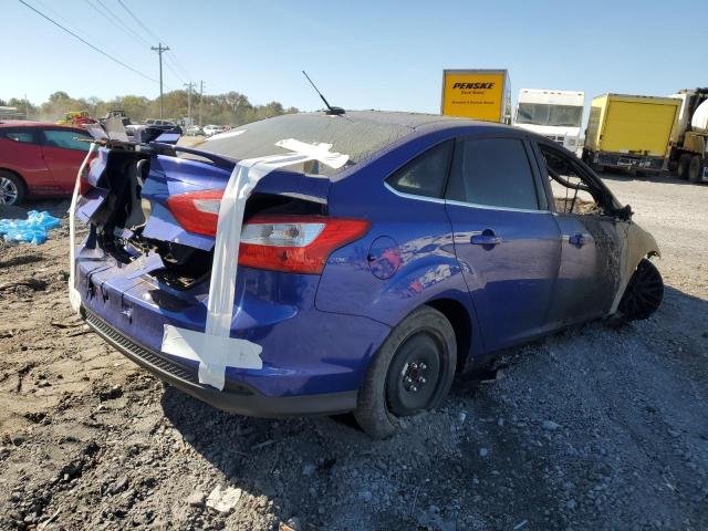 1FADP3J22EL263567 - 2014 FORD FOCUS TITANIUM BLUE photo 3