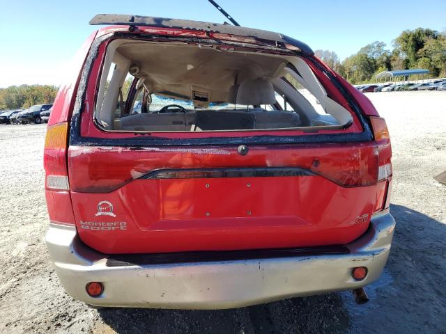 JA4MT31P1WP014859 - 1998 MITSUBISHI MONTERO SPORT LS RED photo 6