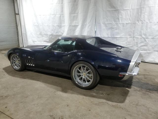 194379S737278 - 1969 CHEVROLET CORVETTE BLUE photo 2