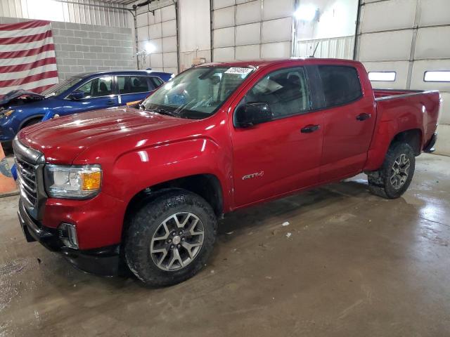 1GTG6FEN4M1150164 - 2021 GMC CANYON AT4 RED photo 1