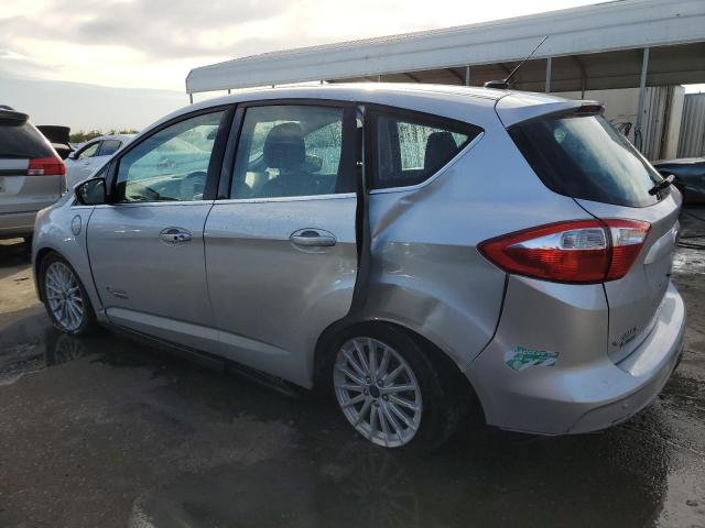 1FADP5CUXGL105913 - 2016 FORD C-MAX PREMIUM SEL SILVER photo 2