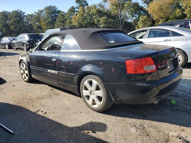 WAUDT48H46K010549 - 2006 AUDI A4 QUATTRO BLACK photo 2