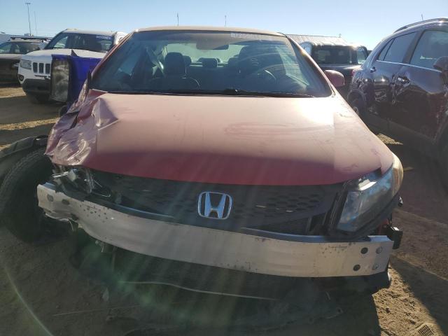 2HGFG3B50CH550851 - 2012 HONDA CIVIC LX RED photo 5