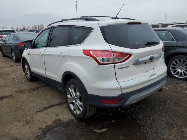 1FMCU0HX6DUA85228 - 2013 FORD ESCAPE SEL WHITE photo 2