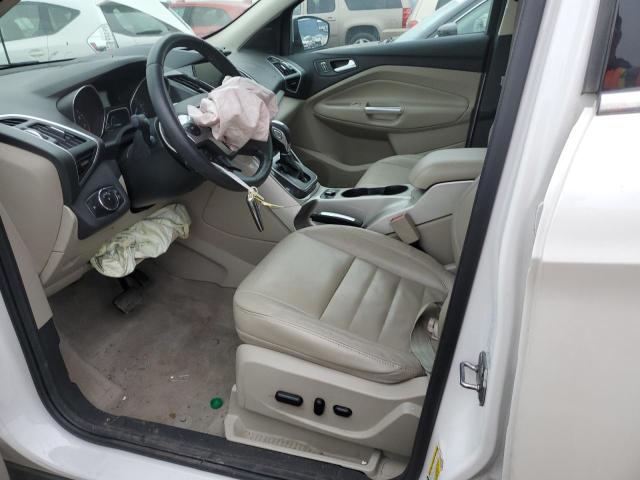 1FMCU0HX6DUA85228 - 2013 FORD ESCAPE SEL WHITE photo 7