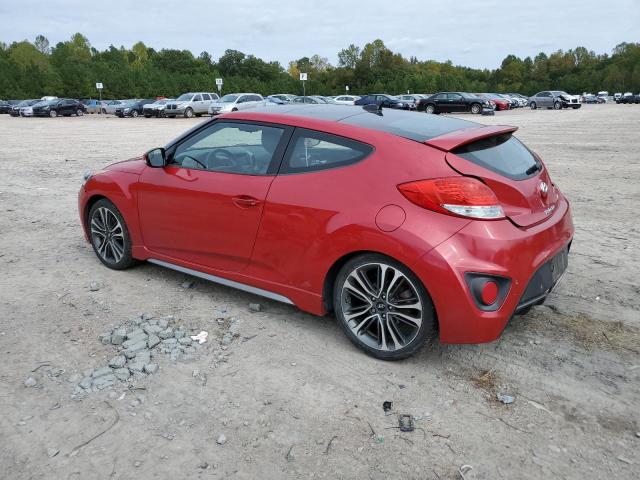 KMHTC6AE1GU274405 - 2016 HYUNDAI VELOSTER TURBO RED photo 2