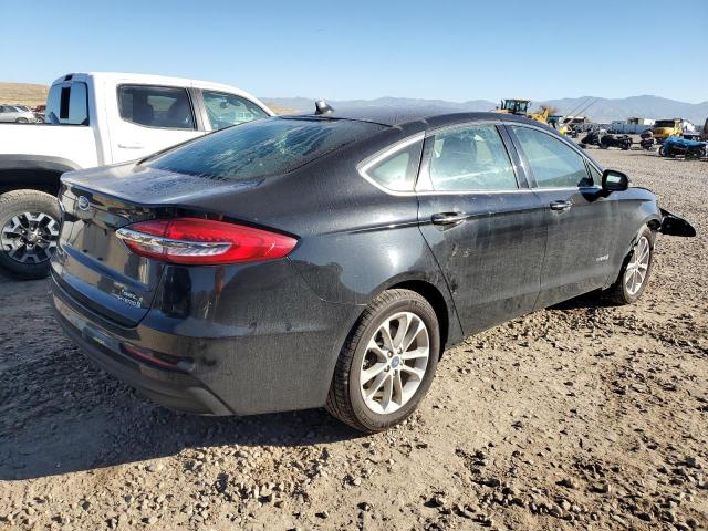 3FA6P0MU0KR257946 - 2019 FORD FUSION SEL BLACK photo 3