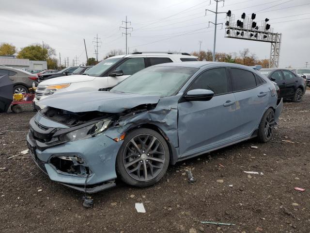 SHHFK7G49LU215693 - 2020 HONDA CIVIC SPORT 蓝色 照片 1