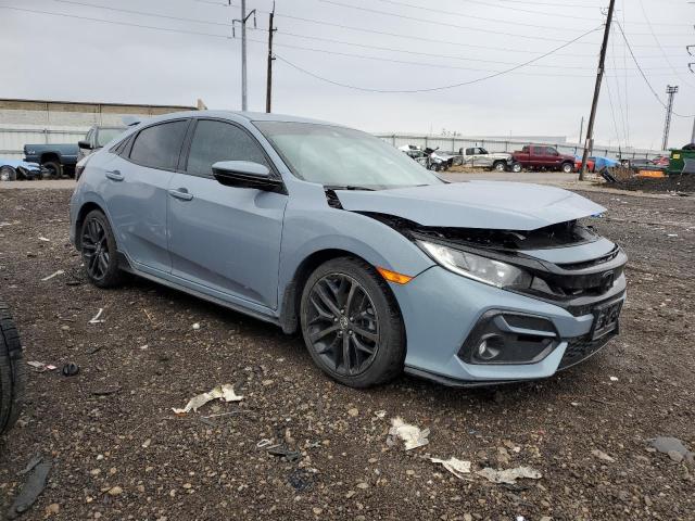 SHHFK7G49LU215693 - 2020 HONDA CIVIC SPORT 蓝色 照片 4