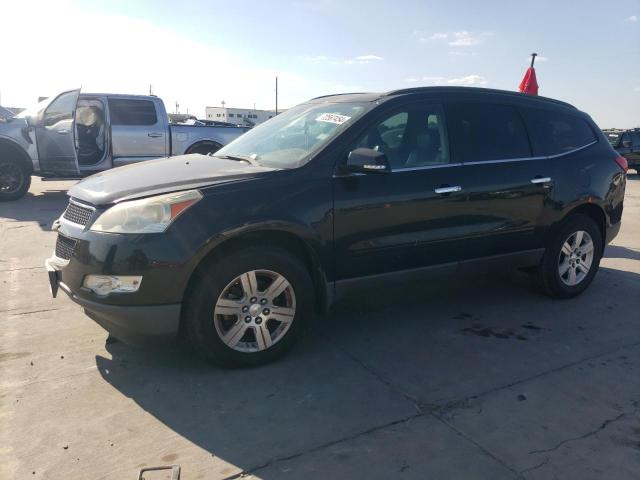 1GNLRGED8AJ220206 - 2010 CHEVROLET TRAVERSE LT BLACK photo 1