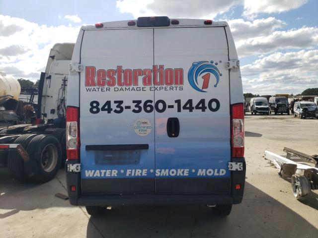 3C6TRVDG9JE113291 - 2018 RAM PROMASTER 2500 HIGH თეთრი ფოტო 6