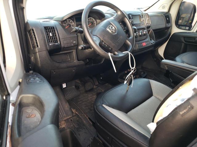 3C6TRVDG9JE113291 - 2018 RAM PROMASTER 2500 HIGH თეთრი ფოტო 8