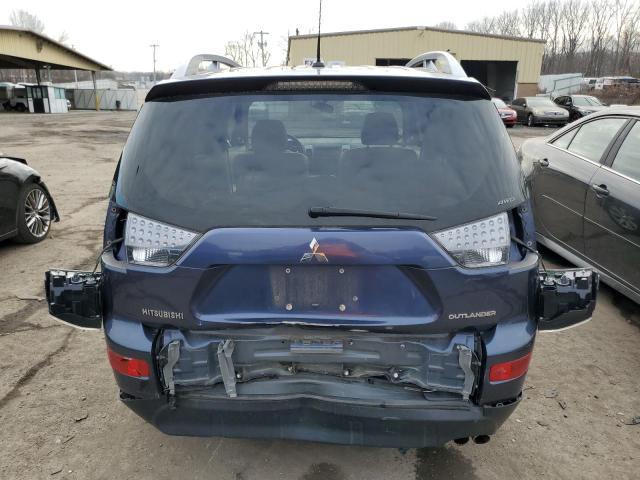 JA4MT41X17Z021466 - 2007 MITSUBISHI OUTLANDER XLS BLUE photo 6