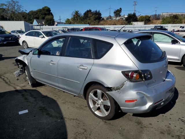 JM1BK143351316720 - 2005 MAZDA 3 HATCHBACK SILVER photo 2