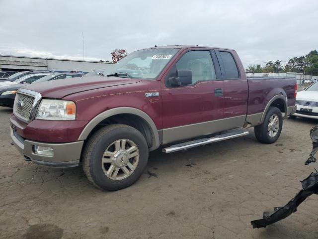 1FTPX14524NA02606 - 2004 FORD F150 BURGUNDY photo 1