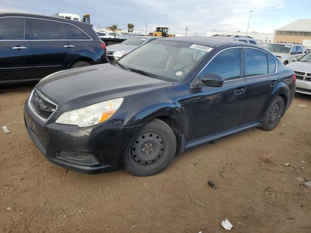 4S3BMBG68B3255502 - 2011 SUBARU LEGACY 2.5I PREMIUM BLACK photo 1