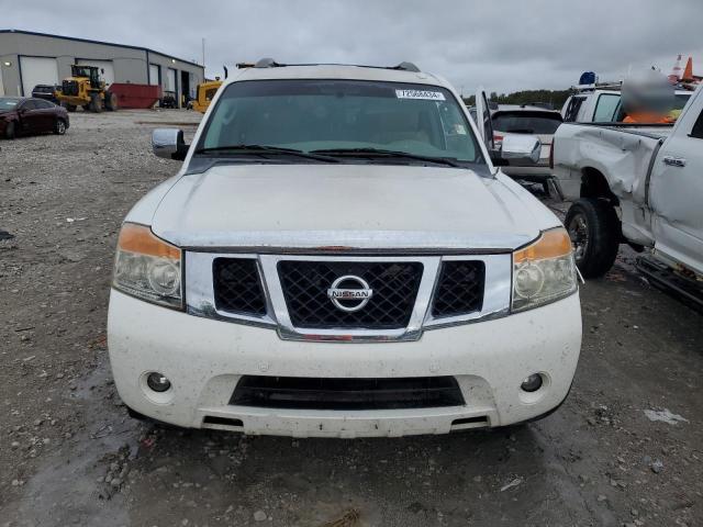 5N1BA08D29N602343 - 2009 NISSAN ARMADA SE WHITE photo 5