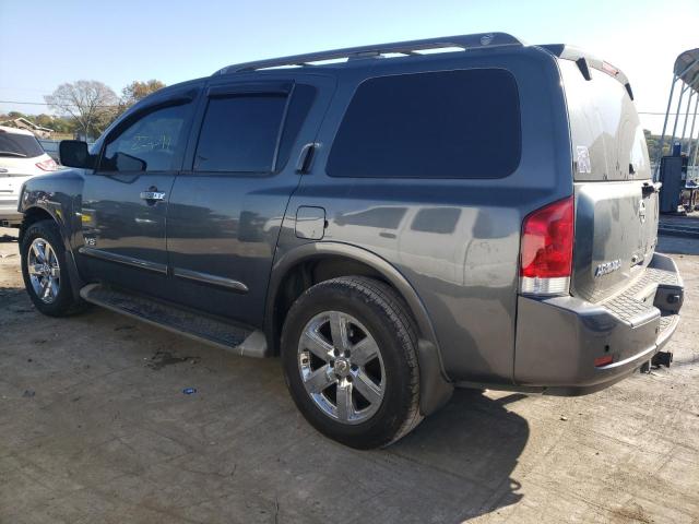 5N1BA08D59N607732 - 2009 NISSAN ARMADA SE GRAY photo 2