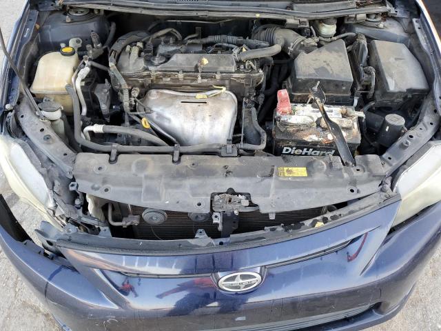 JTKJF5C75C3036948 - 2012 TOYOTA SCION TC ლურჯი ფოტო 11