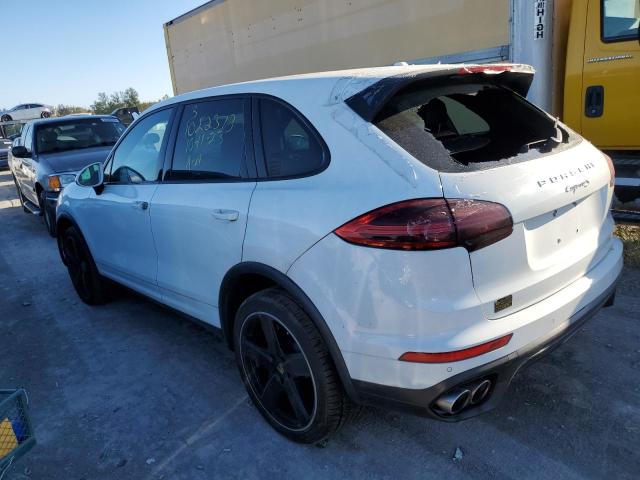 WP1AB2A22GLA93430 - 2016 PORSCHE CAYENNE S WHITE photo 2