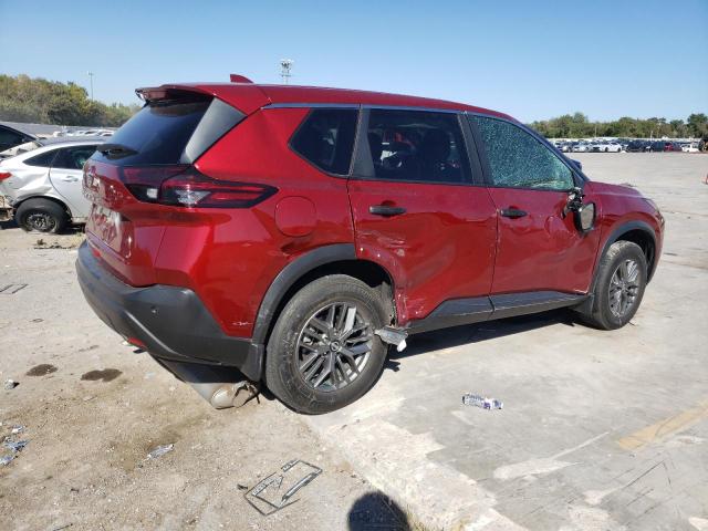 5N1AT3AA3MC802255 - 2021 NISSAN ROGUE S RED photo 3